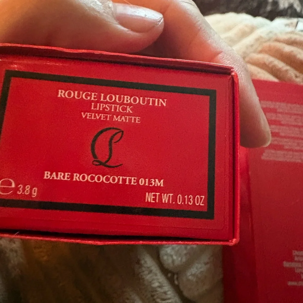 Christian Louboutin Velvet Matte Lipstick in Bare Rococotte